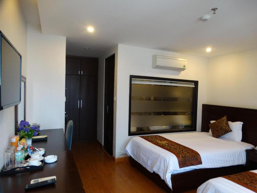 Hanoi Golden Hotel На Транг Екстериор снимка