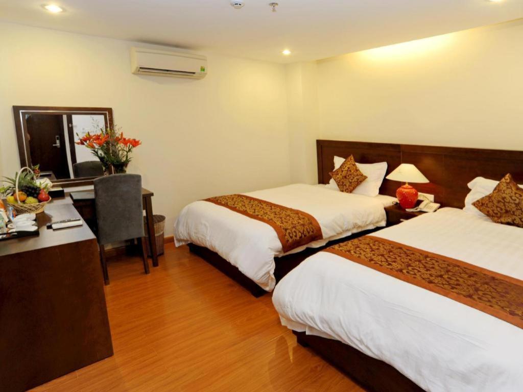 Hanoi Golden Hotel На Транг Екстериор снимка