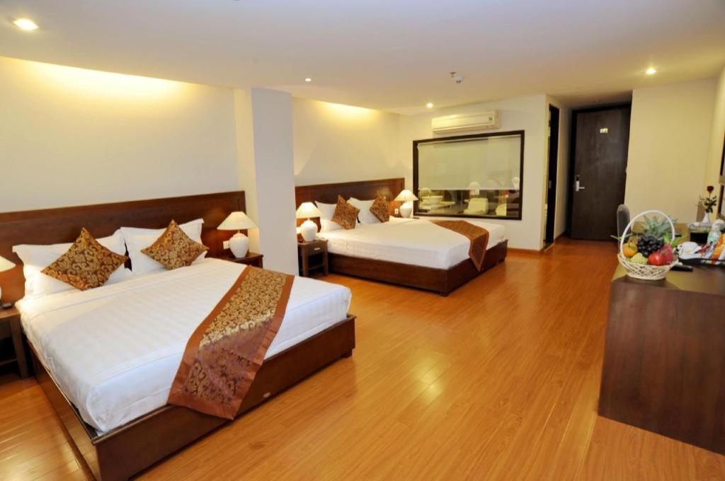 Hanoi Golden Hotel На Транг Екстериор снимка
