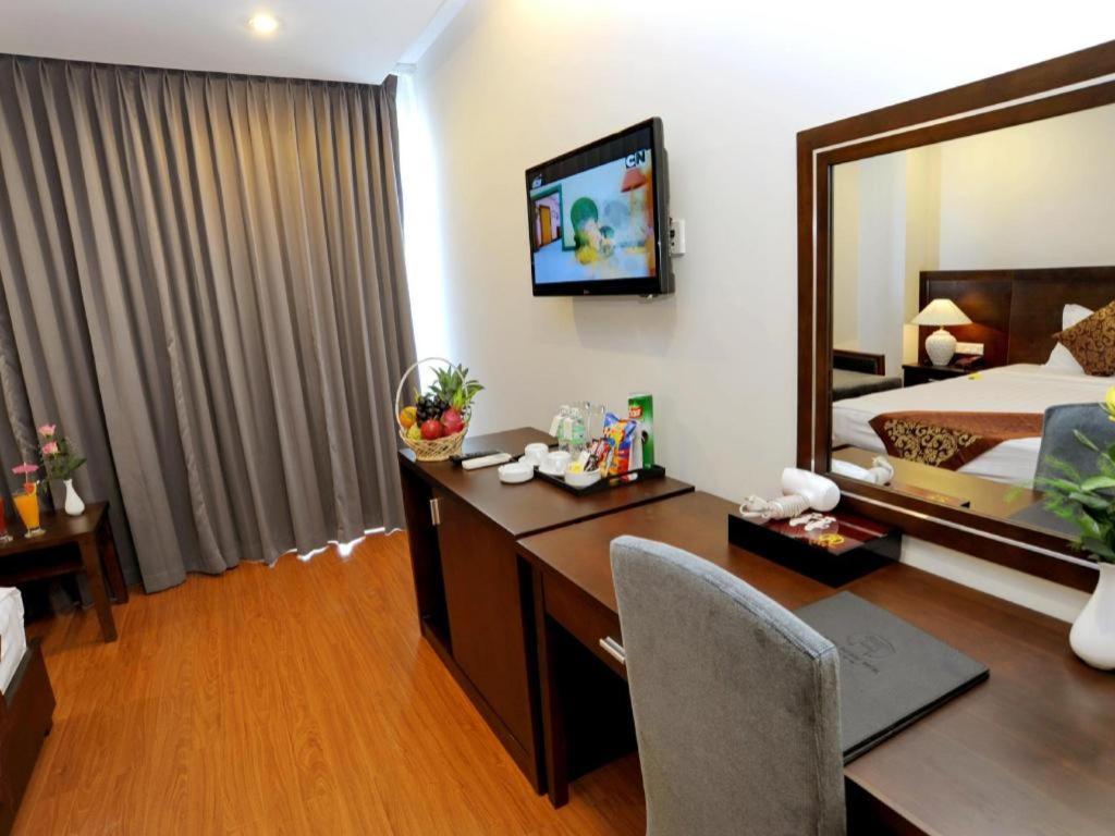 Hanoi Golden Hotel На Транг Екстериор снимка