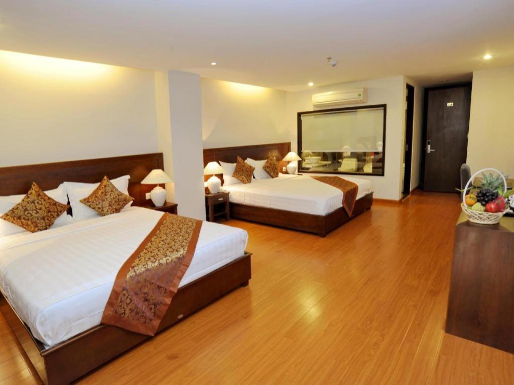 Hanoi Golden Hotel На Транг Екстериор снимка