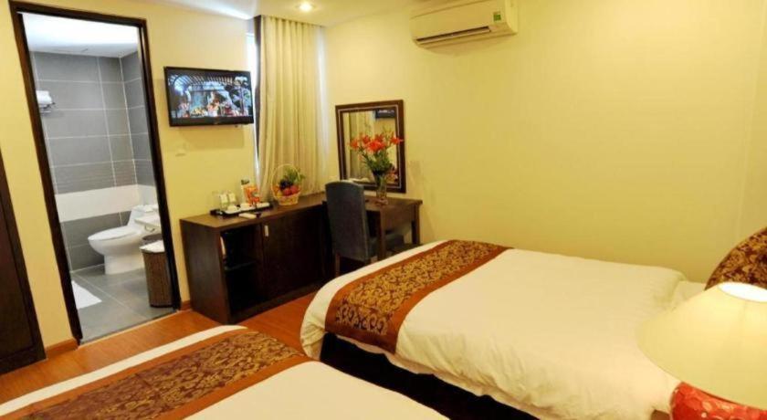 Hanoi Golden Hotel На Транг Екстериор снимка