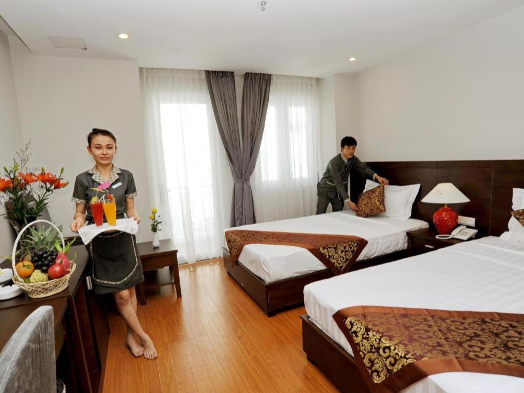 Hanoi Golden Hotel На Транг Екстериор снимка